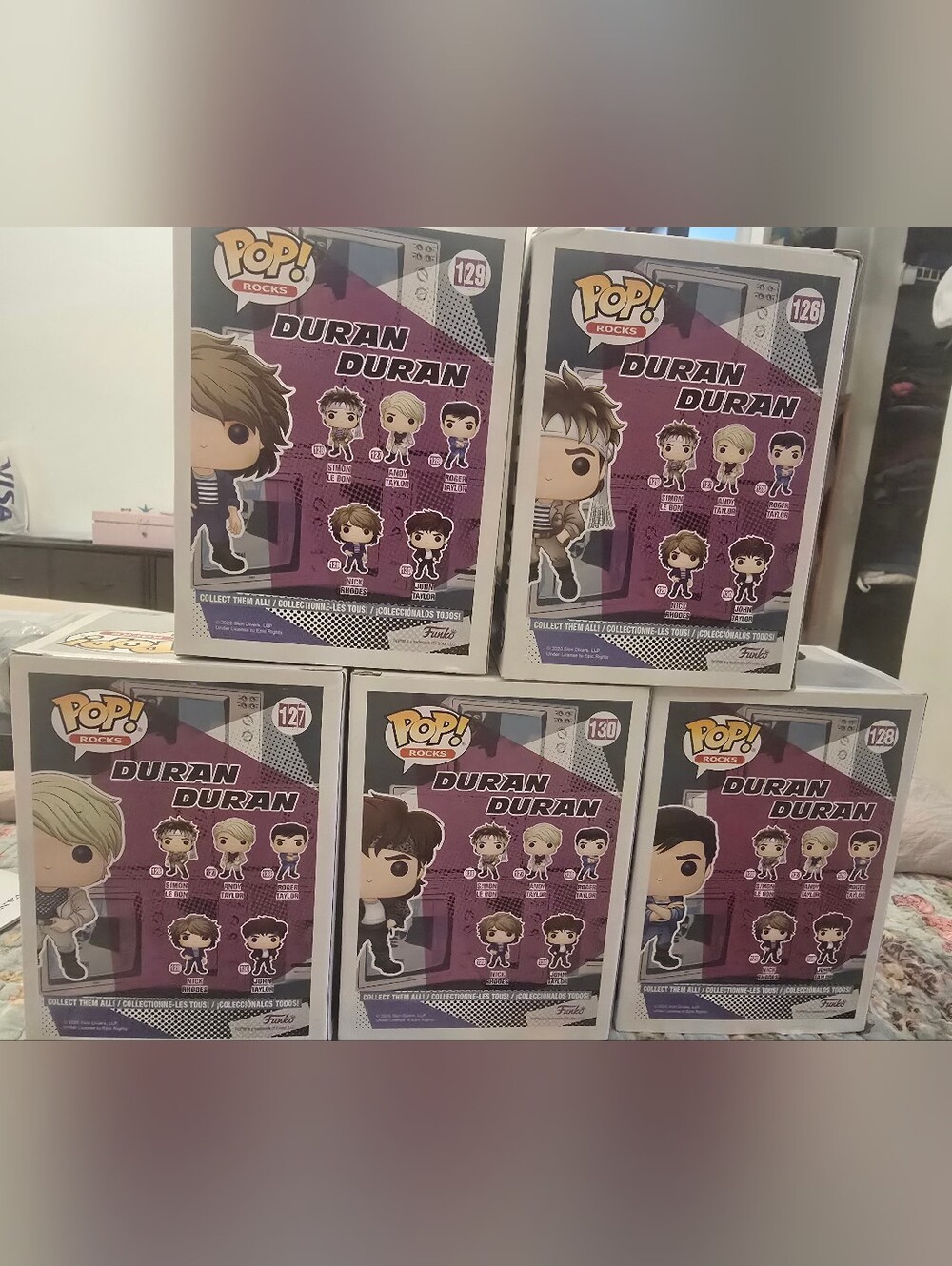Duran Duran FUNKO POP SET - Picture 7 of 7